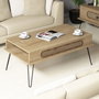 Hanah Home Mesa de centro Ekol - Oak